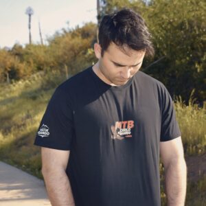Polera MTB CDG x KNZ Negra