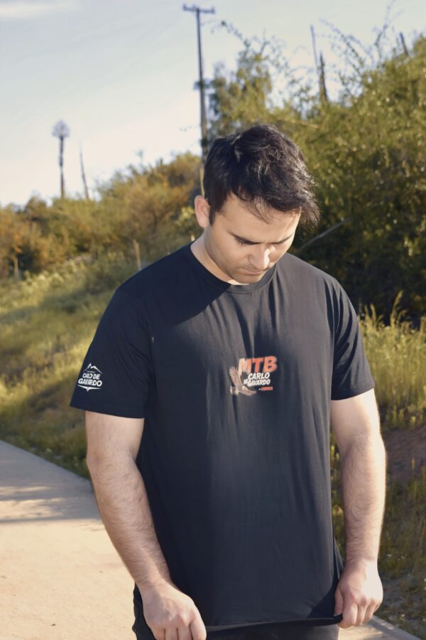Polera MTB CDG x KNZ Negra